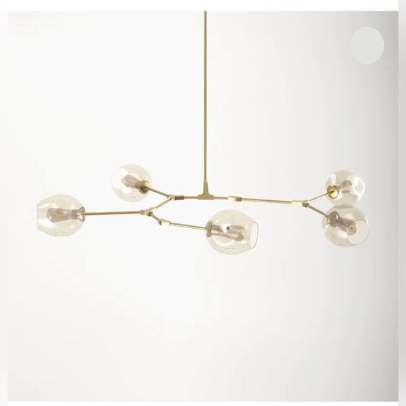 POLY& BARK Thurston Five-Light Chandelier - Picture 11 of 16